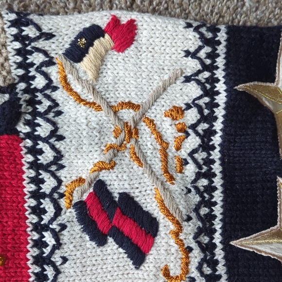 Vintage Casual Corner Nautical Chunky Knit Cardigan - Picture 6 of 11